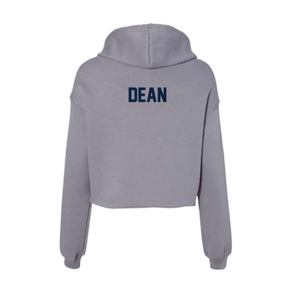 Xavier - NCAA Men's Golf : Kellen Dean - Women's Crop Fleece Hoodie-1