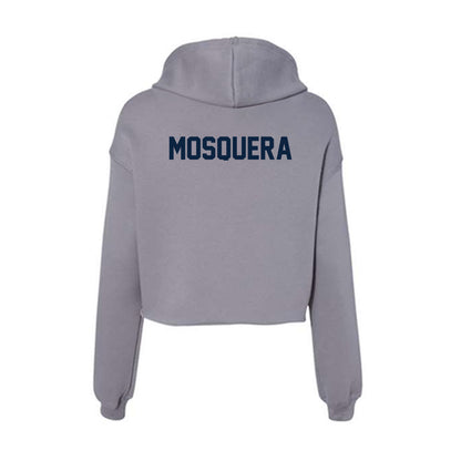 Xavier - NCAA Women's Track & Field : Mateo Mosquera - Women's Crop Fleece Hoodie-1