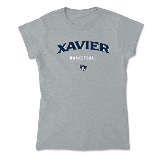 Xavier - NCAA Men's Basketball : Gabriel Pozzato - Soft Style Women’s T-Shirt-0