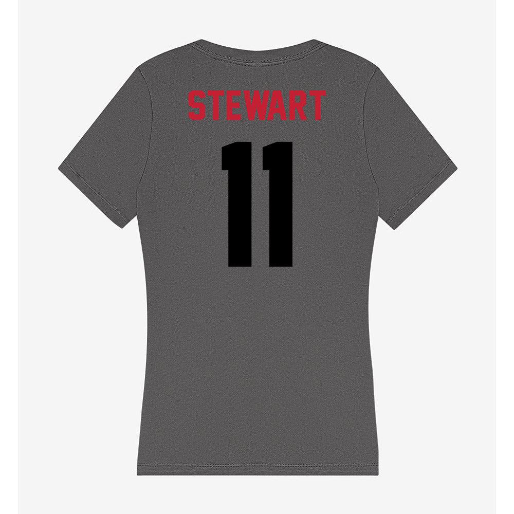 Seattle - NCAA Men's Soccer : River Stewart - Women's V-Neck T-Shirt-1