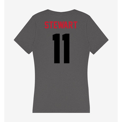 Seattle - NCAA Men's Soccer : River Stewart - Women's V-Neck T-Shirt-1