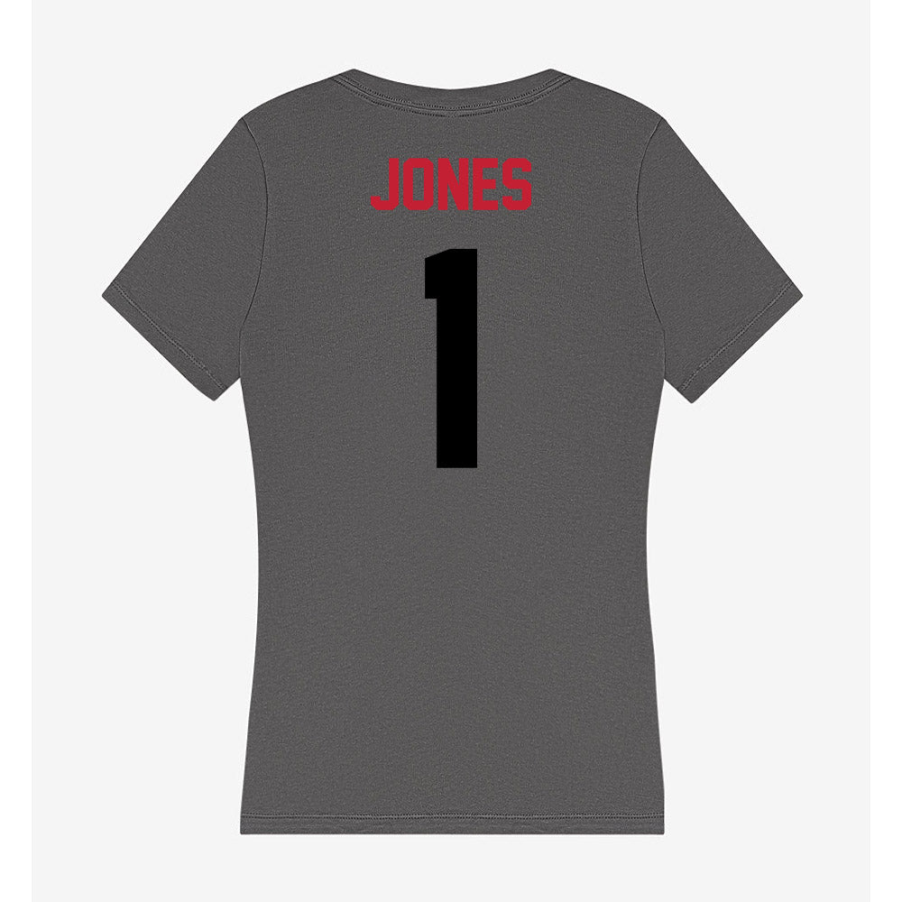 Seattle - NCAA Women's Volleyball : Bella Jones - Women's V-Neck T-Shirt-1