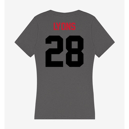 Seattle - NCAA Women's Soccer : Amira Lyons - Women's V-Neck T-Shirt-1