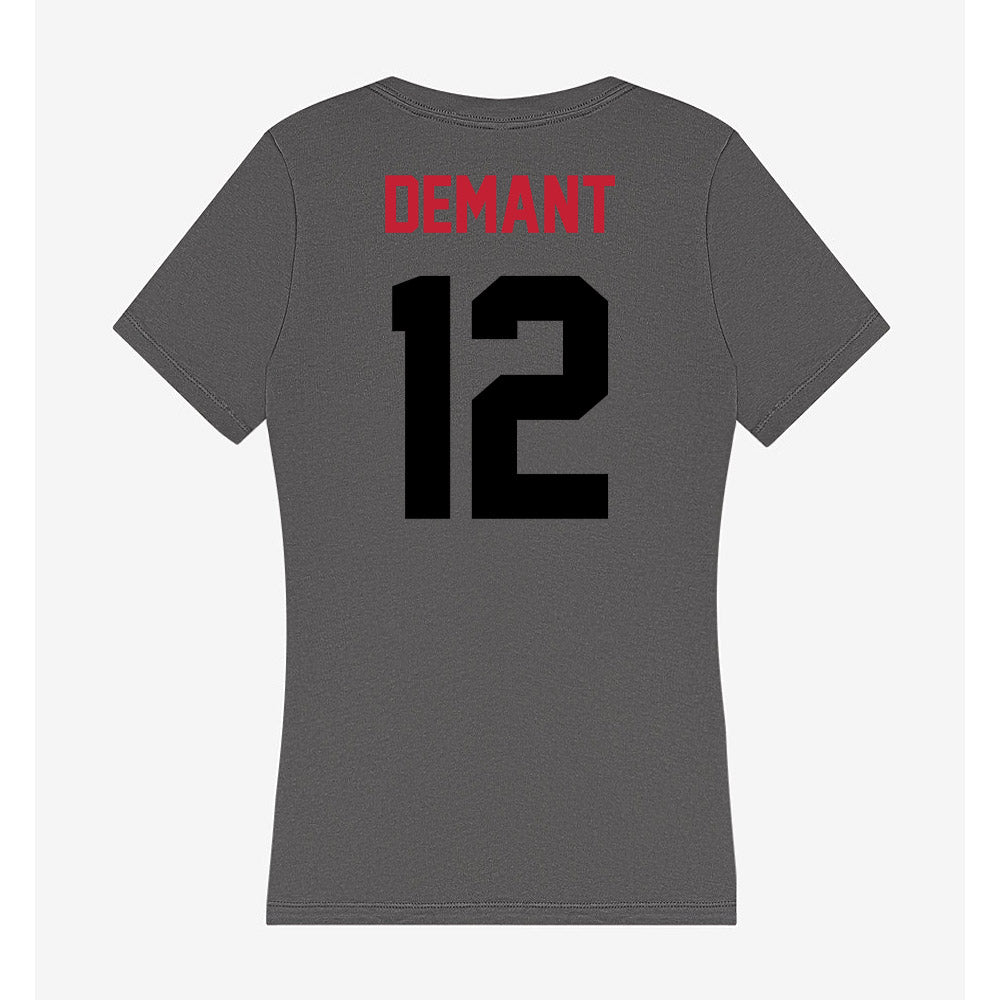 Seattle - NCAA Women's Volleyball : Janae Demant - Women's V-Neck T-Shirt-1