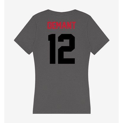 Seattle - NCAA Women's Volleyball : Janae Demant - Women's V-Neck T-Shirt-1
