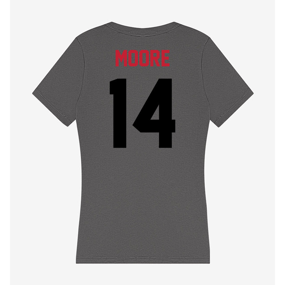 Seattle - NCAA Women's Volleyball : Linnaea Moore - Women's V-Neck T-Shirt-1