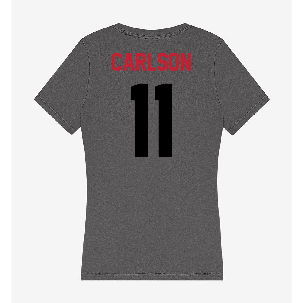Seattle - NCAA Baseball : Hayden Carlson - Women's V-Neck T-Shirt-1
