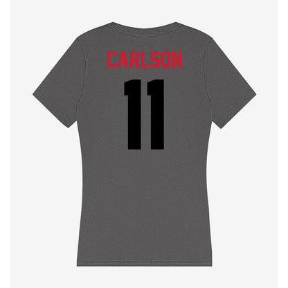 Seattle - NCAA Baseball : Hayden Carlson - Women's V-Neck T-Shirt-1