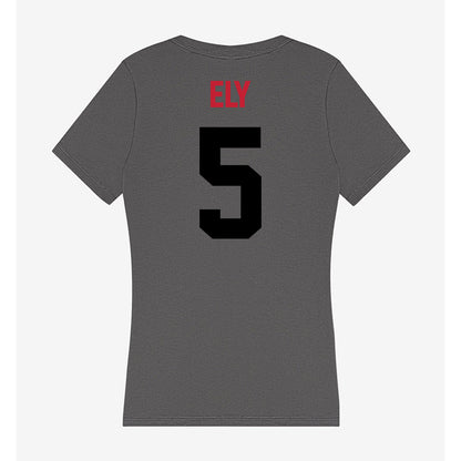 Seattle - NCAA Softball : Bella Ely - Women's V-Neck T-Shirt-1