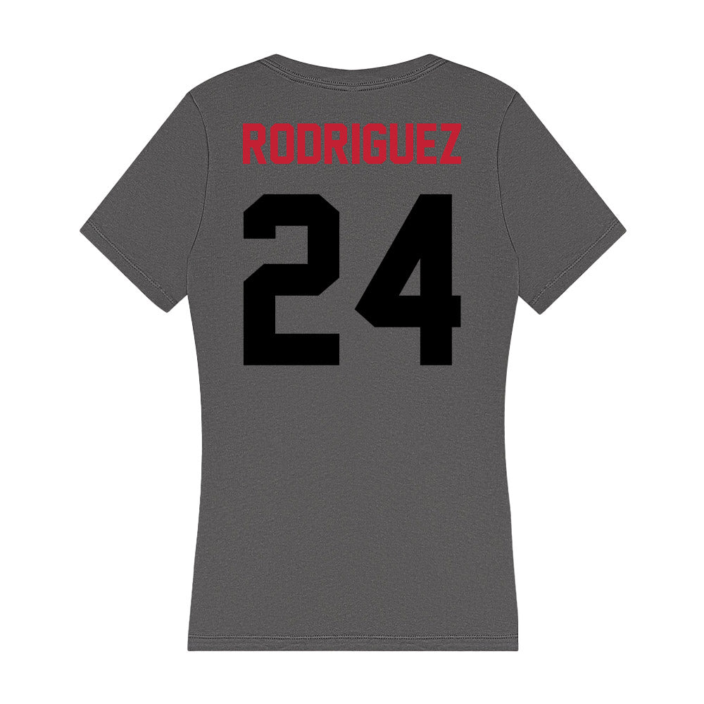 Seattle - NCAA Women's Basketball : Sydnie Rodriguez - Women's V-Neck T-Shirt-1