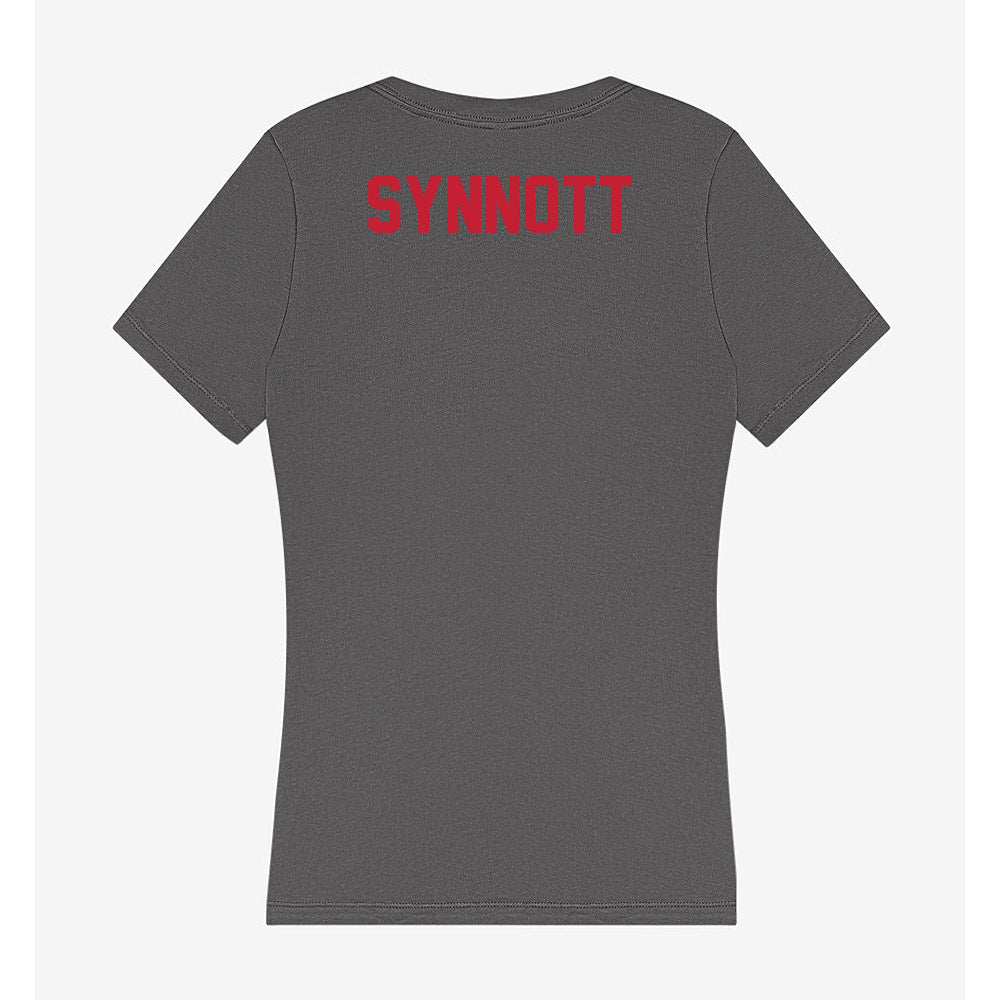 Seattle - NCAA Men's Swimming & Diving : Mathias Synnott - Women's V-Neck T-Shirt-1