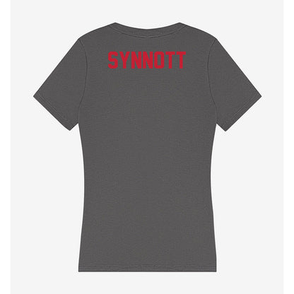 Seattle - NCAA Men's Swimming & Diving : Mathias Synnott - Women's V-Neck T-Shirt-1