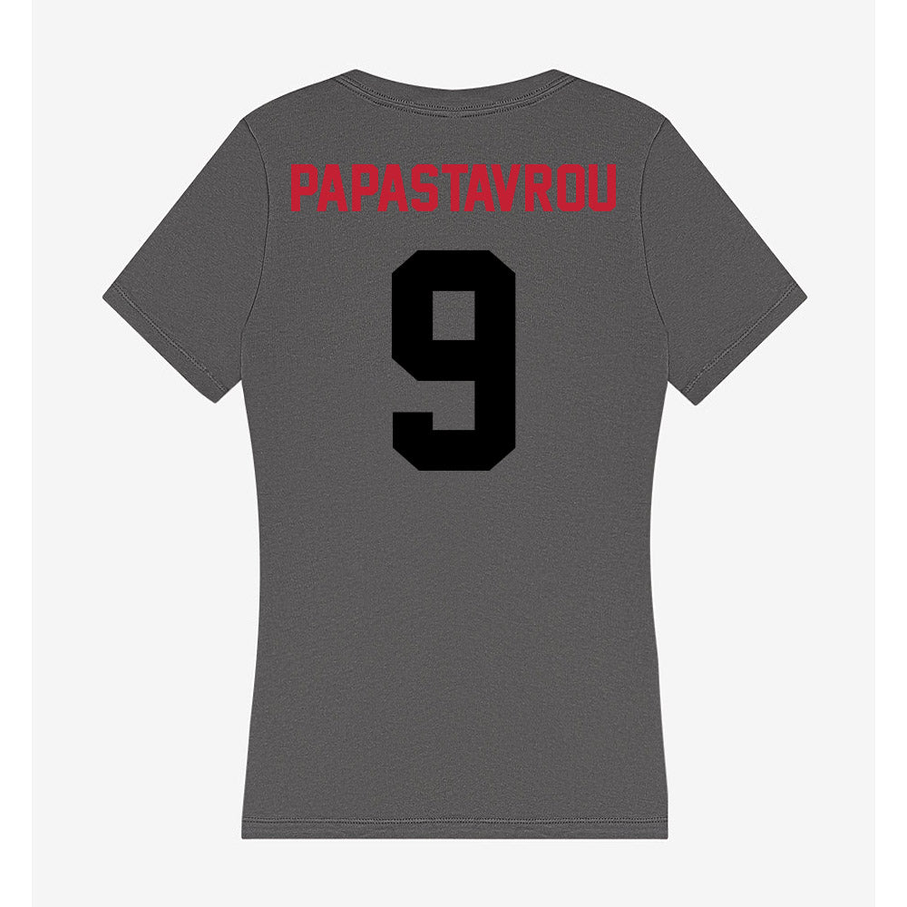 Seattle - NCAA Men's Basketball : Stratos Papastavrou - Women's V-Neck T-Shirt-1