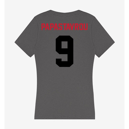 Seattle - NCAA Men's Basketball : Stratos Papastavrou - Women's V-Neck T-Shirt-1