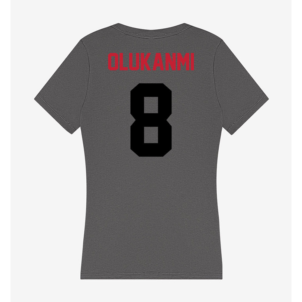 Seattle - NCAA Women's Volleyball : Orinayo Olukanmi - Women's V-Neck T-Shirt-1
