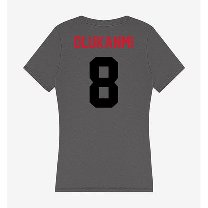 Seattle - NCAA Women's Volleyball : Orinayo Olukanmi - Women's V-Neck T-Shirt-1