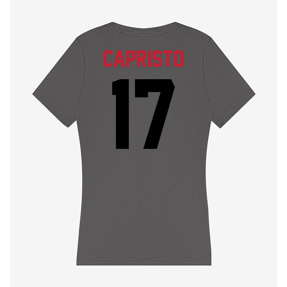 Seattle - NCAA Softball : Oona Capristo - Women's V-Neck T-Shirt-1
