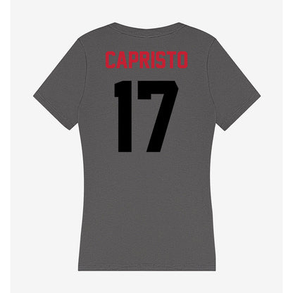 Seattle - NCAA Softball : Oona Capristo - Women's V-Neck T-Shirt-1