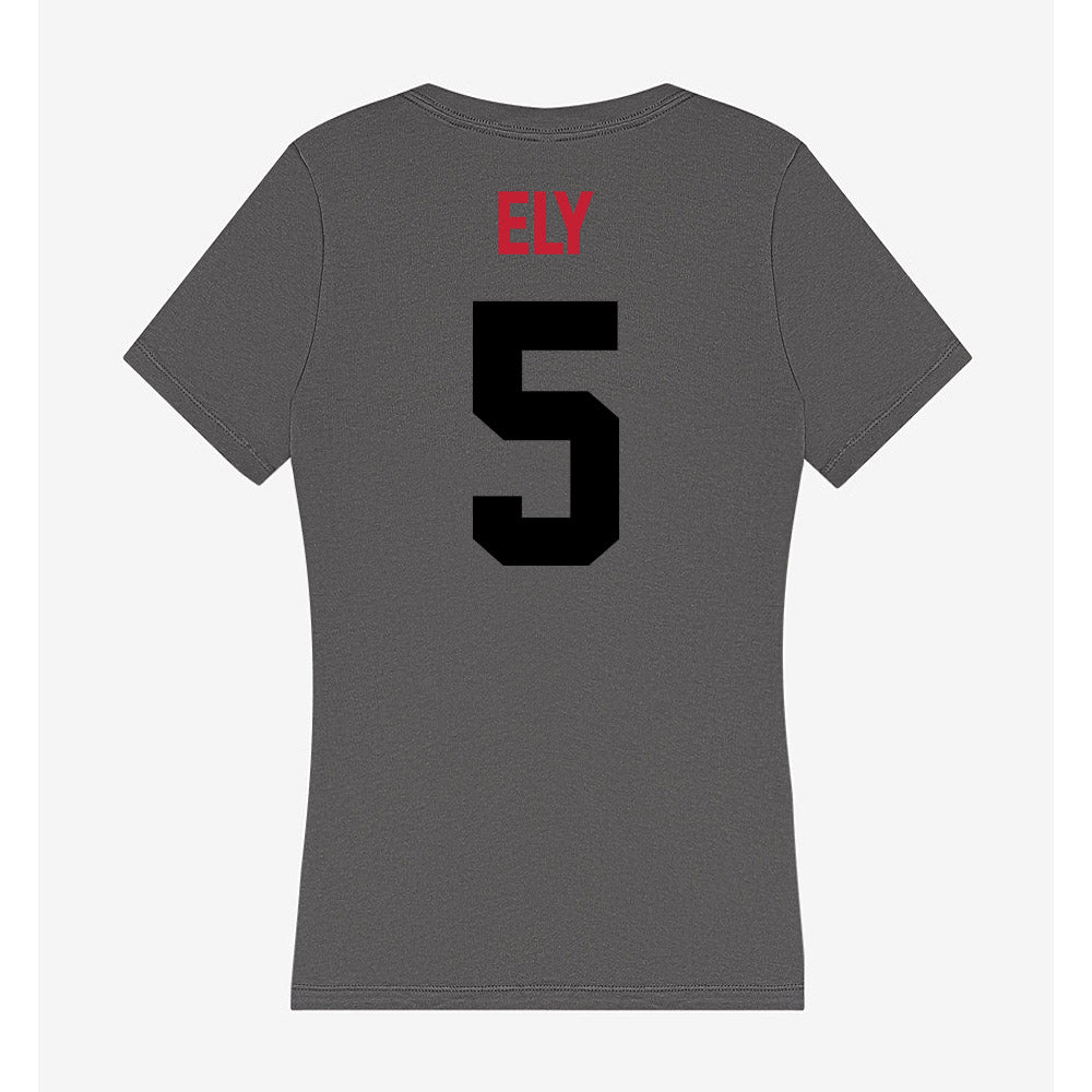 Seattle - NCAA Softball : Bella Ely - Women's V-Neck T-Shirt-1