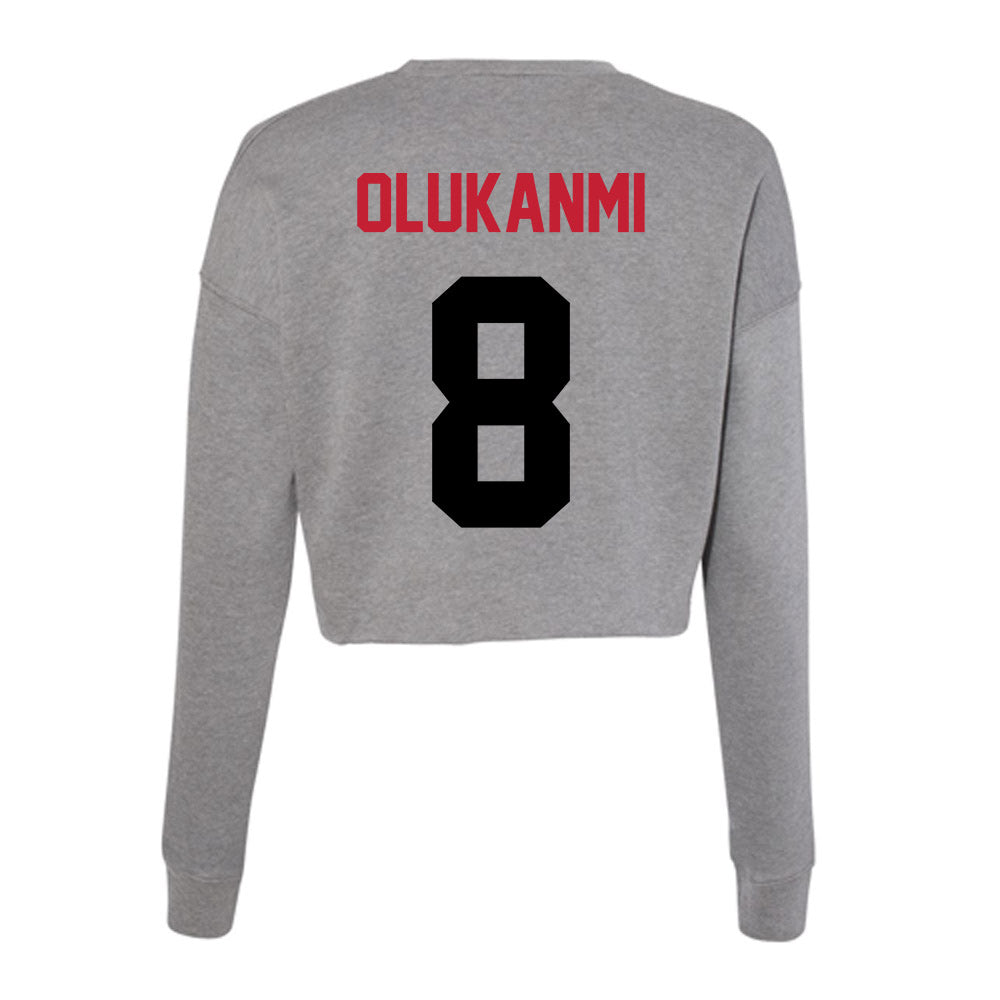Seattle - NCAA Women's Volleyball : Orinayo Olukanmi - Women's Cropped Crew Fleece-1