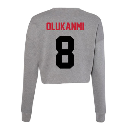 Seattle - NCAA Women's Volleyball : Orinayo Olukanmi - Women's Cropped Crew Fleece-1