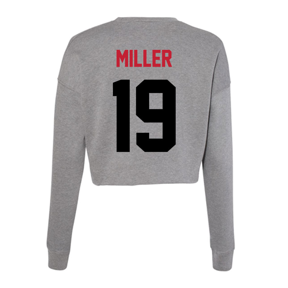 Seattle - NCAA Men's Soccer : Brice Miller - Women's Cropped Crew Fleece-1
