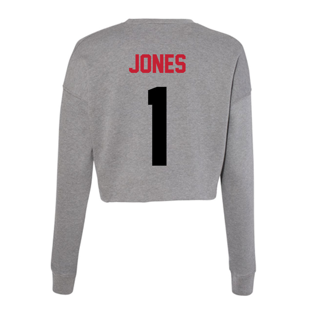 Seattle - NCAA Women's Volleyball : Bella Jones - Women's Cropped Crew Fleece-1