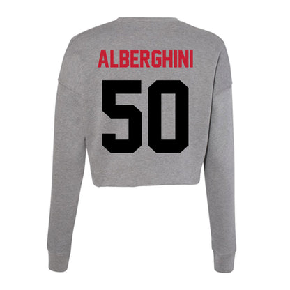 Seattle - NCAA Baseball : Kaden Alberghini - Women's Cropped Crew Fleece-1