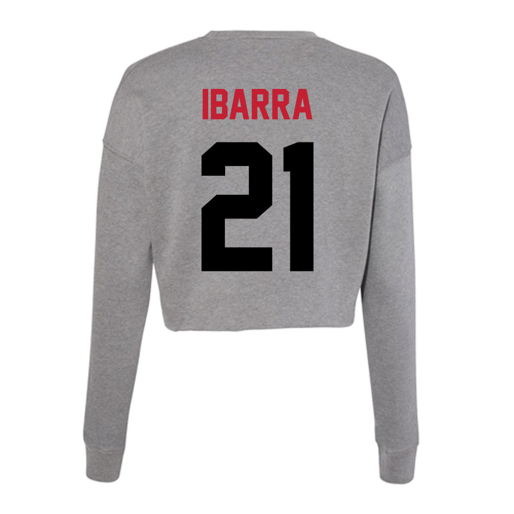 Seattle - NCAA Women's Basketball : Aaliyah Ibarra - Women's Cropped Crew Fleece-1