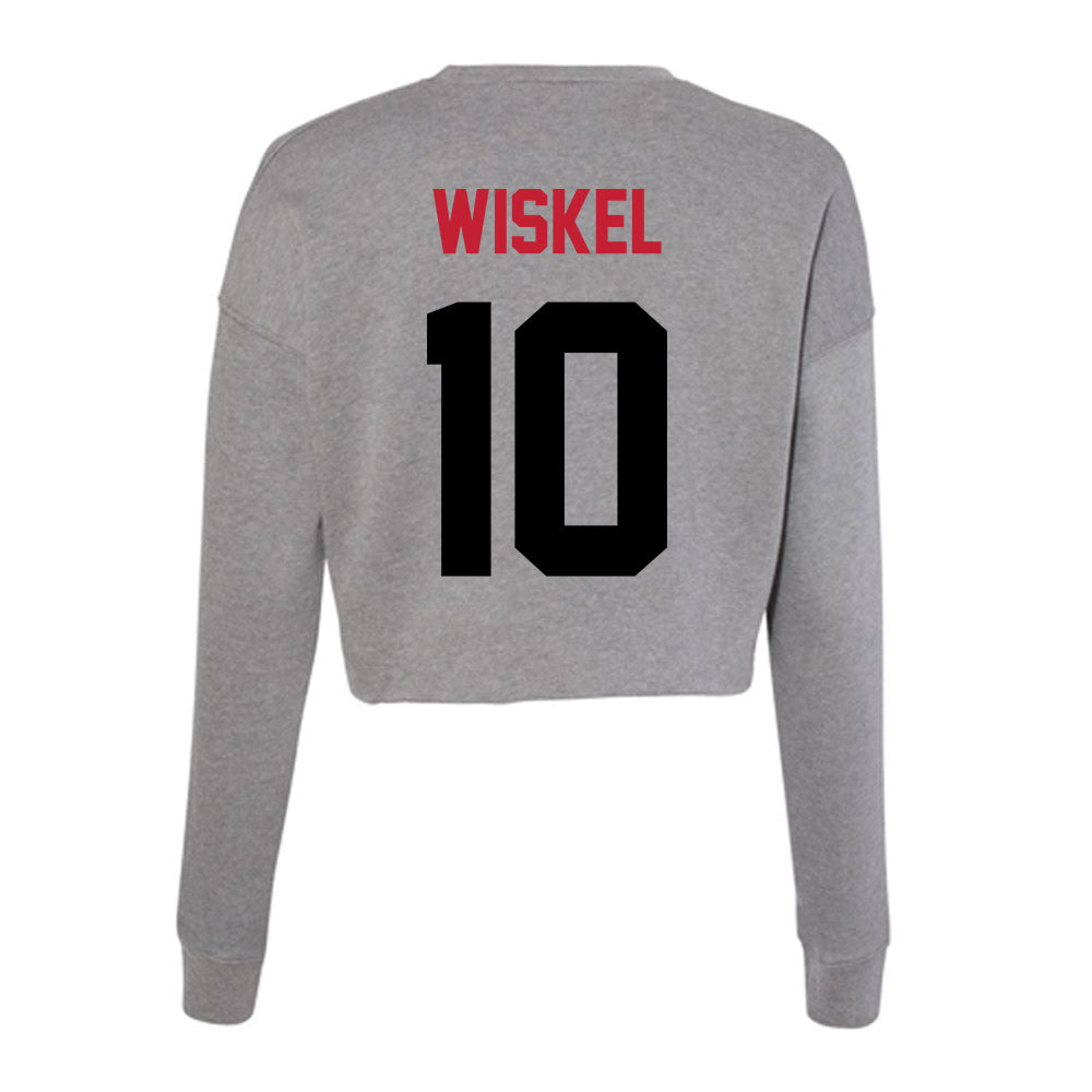 Seattle - NCAA Men's Soccer : Nico Wiskel - Women's Cropped Crew Fleece-1