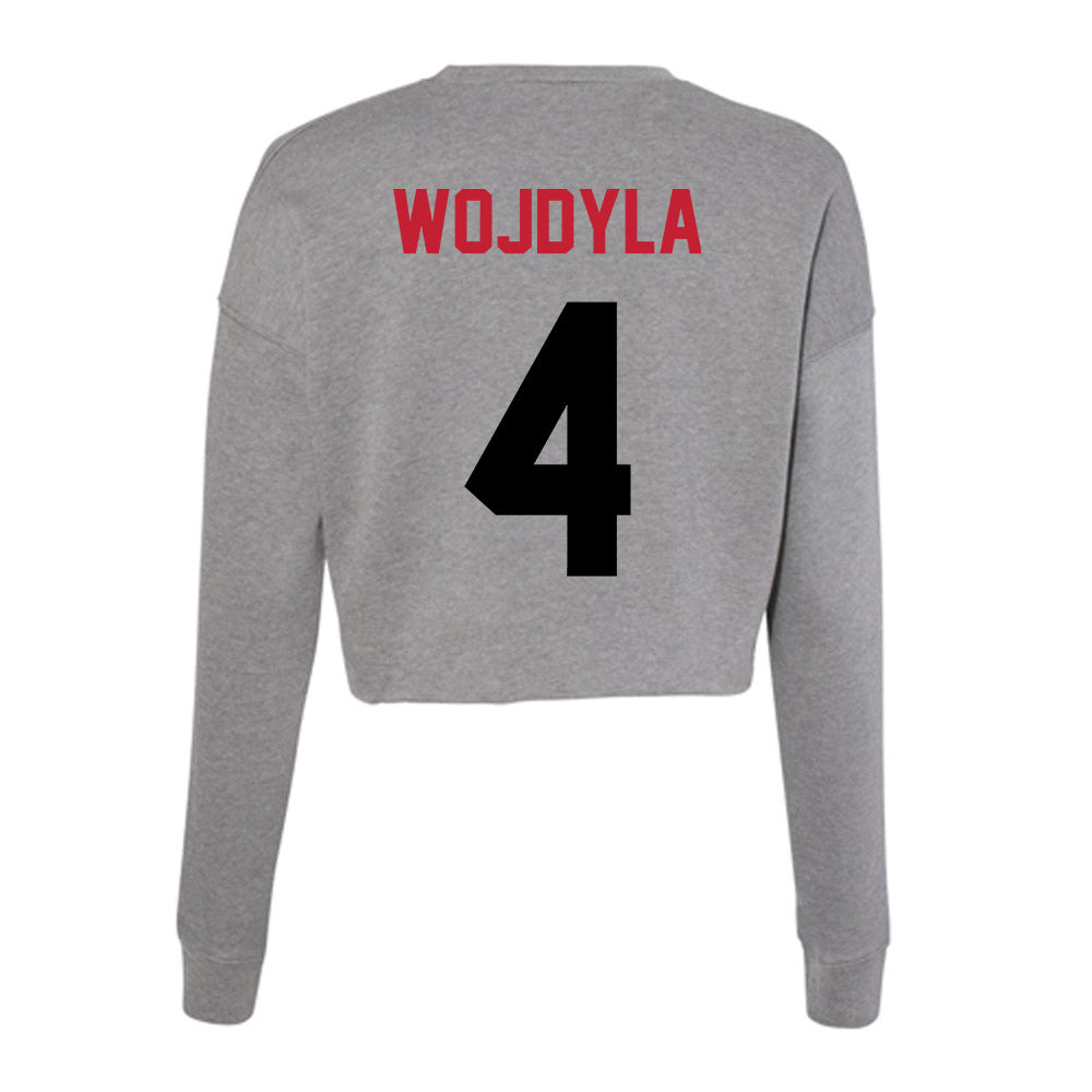 Seattle - NCAA Men's Soccer : Dylan Wojdyla - Women's Cropped Crew Fleece-1