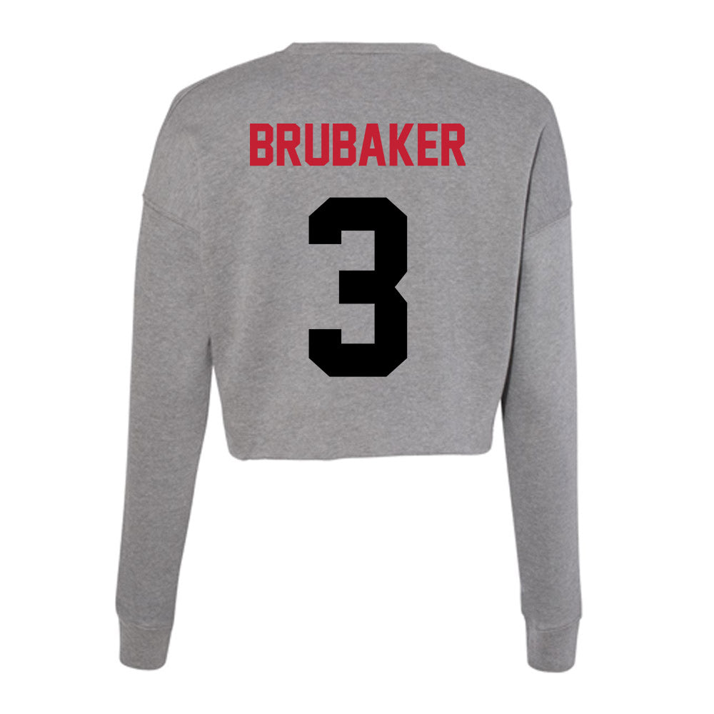 Seattle - NCAA Women's Basketball : Ella Brubaker - Women's Cropped Crew Fleece-1