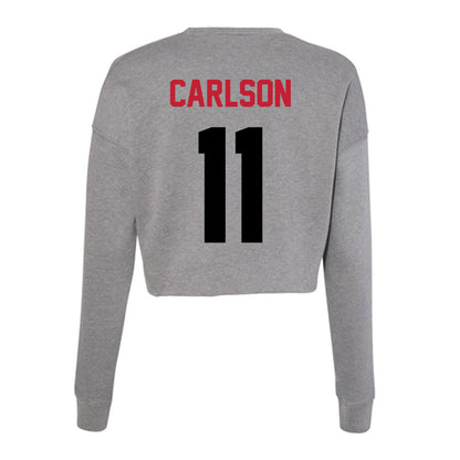 Seattle - NCAA Baseball : Hayden Carlson - Women's Cropped Crew Fleece-1