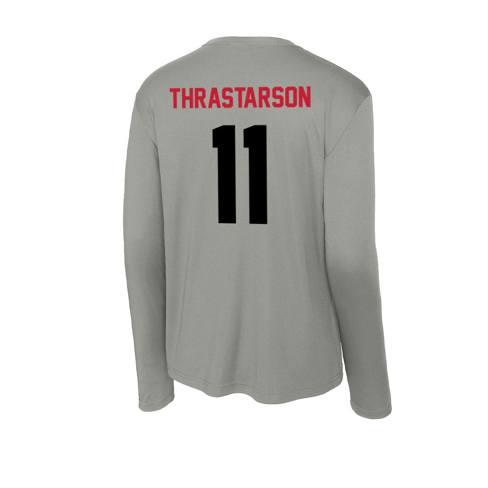 Seattle - NCAA Men's Basketball : Tomas Thrastarson - Activewear Long Sleeve T-Shirt-1