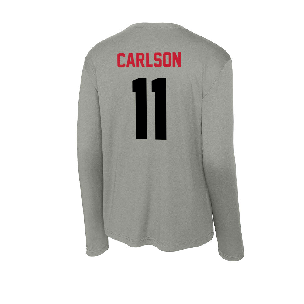 Seattle - NCAA Baseball : Hayden Carlson - Activewear Long Sleeve T-Shirt-1