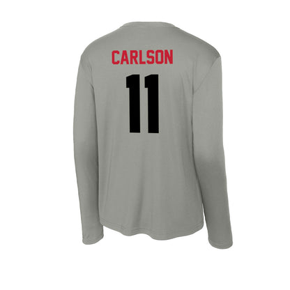 Seattle - NCAA Baseball : Hayden Carlson - Activewear Long Sleeve T-Shirt-1