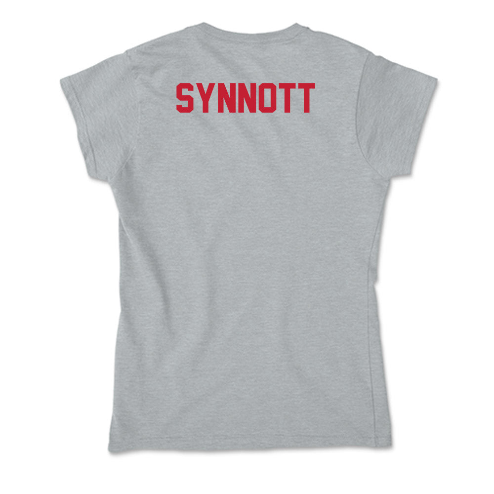 Seattle - NCAA Men's Swimming & Diving : Mathias Synnott - Soft Style Women’s T-Shirt-1