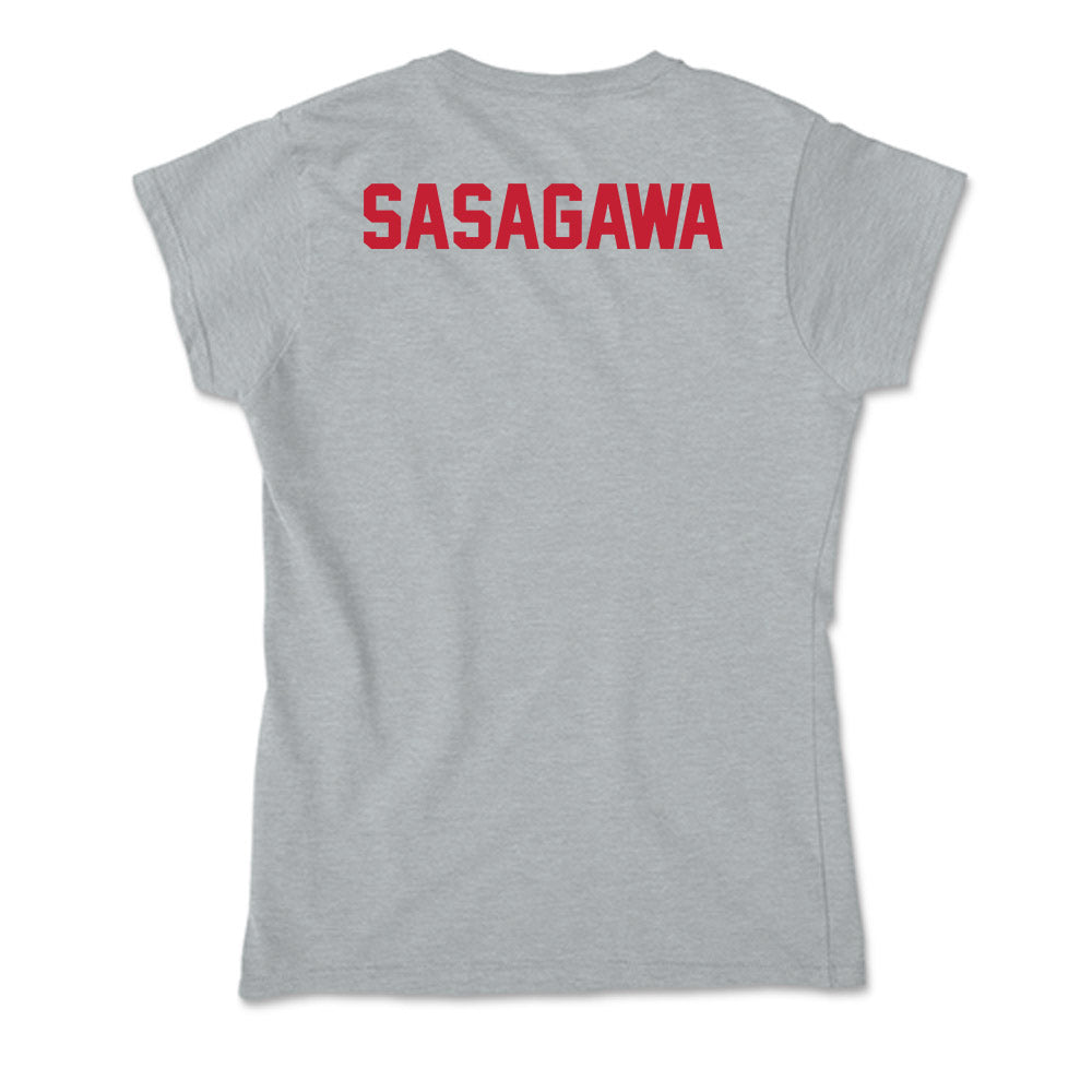 Seattle - NCAA Men's Tennis : Jun Sasagawa - Soft Style Women’s T-Shirt-1