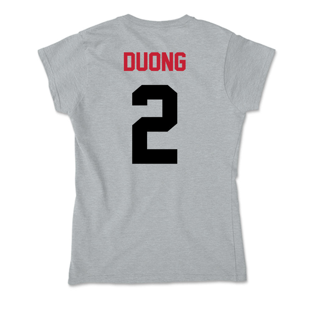 Seattle - NCAA Women's Volleyball : Elaina Duong - Soft Style Women’s T-Shirt-1