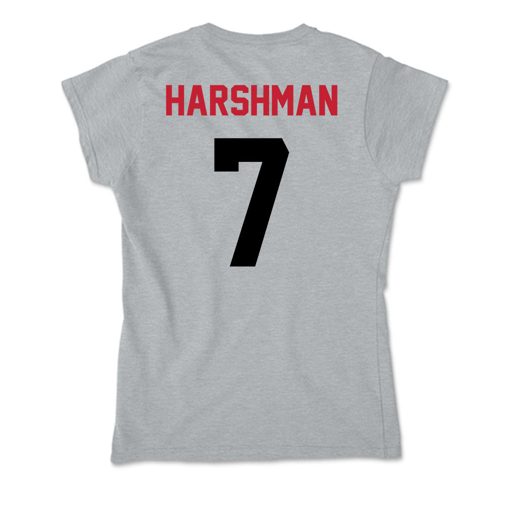 Seattle - NCAA Men's Basketball : Jeremiah Harshman - Soft Style Women’s T-Shirt-1