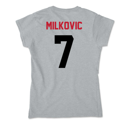 Seattle - NCAA Women's Basketball : Lucija Milkovic - Soft Style Women’s T-Shirt-1