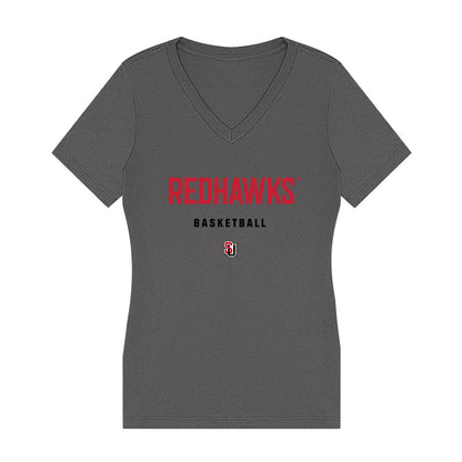Seattle - NCAA Men's Basketball : John Christofilis - Women's V-Neck T-Shirt-0