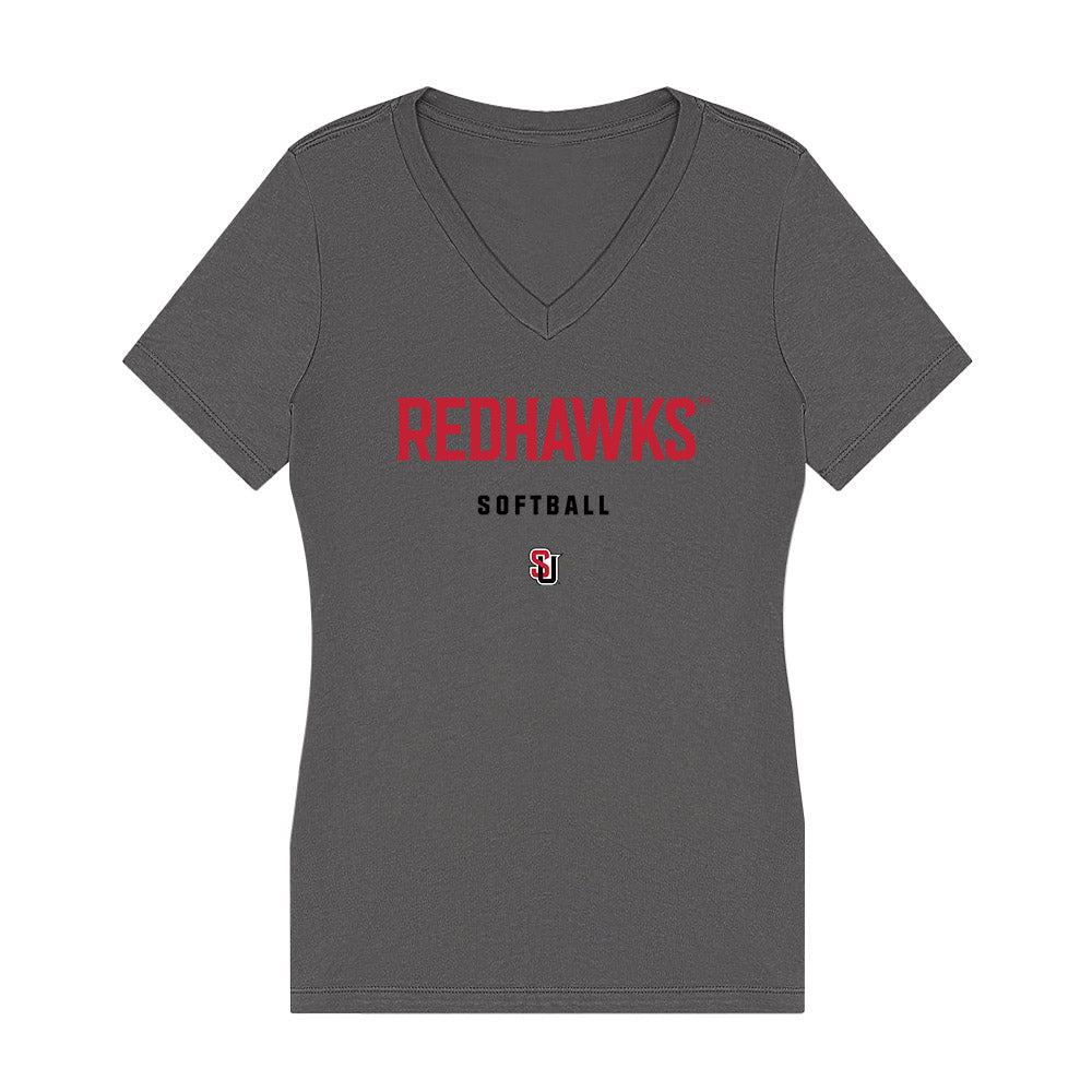 Seattle - NCAA Softball : Oona Capristo - Women's V-Neck T-Shirt-0