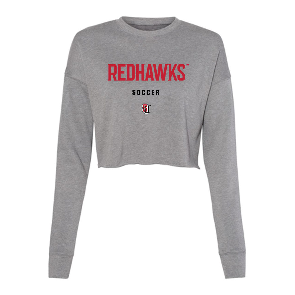 Seattle - NCAA Men's Soccer : Allen Saye Bleagy - Women's Cropped Crew Fleece-0