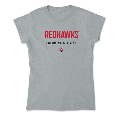 Seattle - NCAA Men's Swimming & Diving : Mathias Synnott - Soft Style Women’s T-Shirt-0