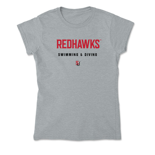 Seattle - NCAA Men's Swimming & Diving : Mathias Synnott - Soft Style Women’s T-Shirt-0