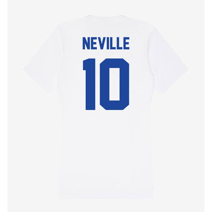 Georgia State - NCAA Beach Volleyball : Ellie Neville - Women's V-Neck T-Shirt-1