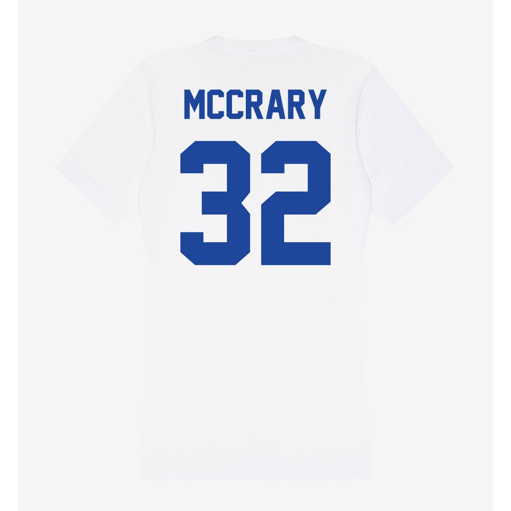 Georgia State - NCAA Football : Tyson McCrary - Women's V-Neck T-Shirt-1