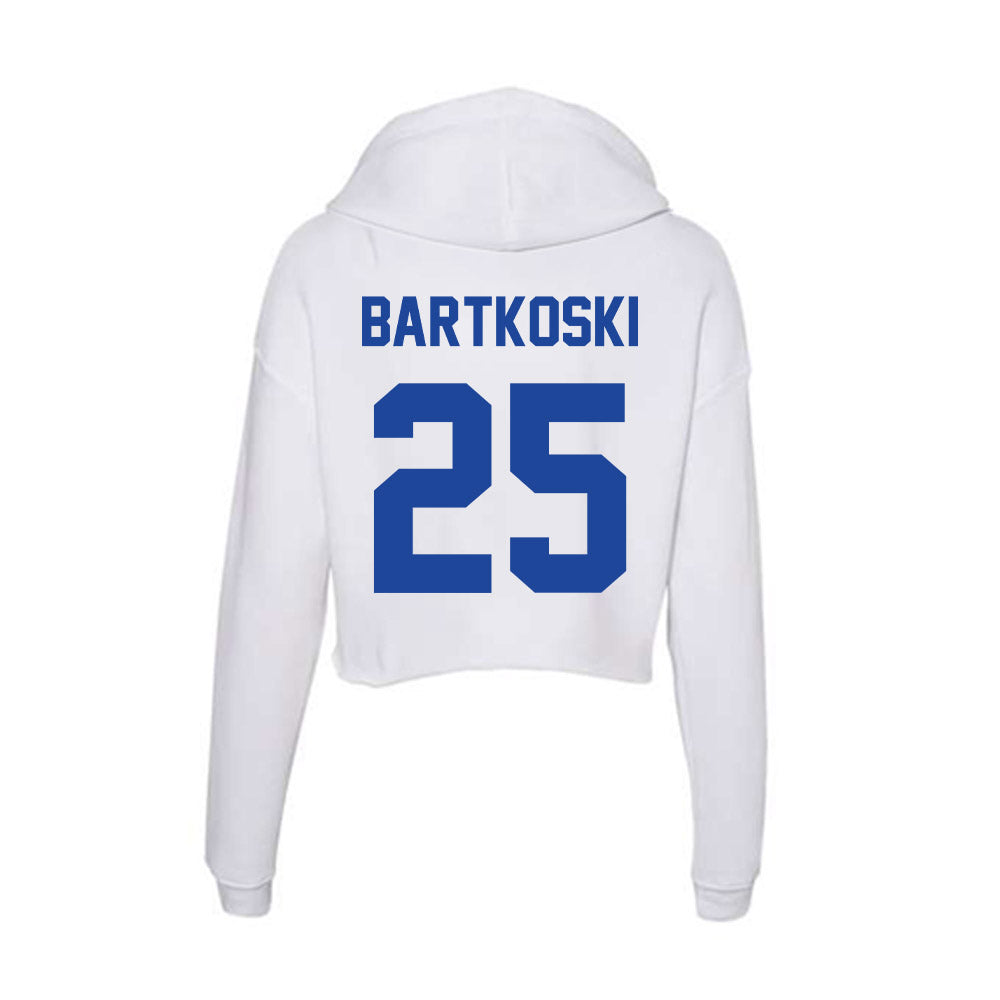 Georgia State - NCAA Baseball : Will Bartkoski - Women's Crop Fleece Hoodie-1