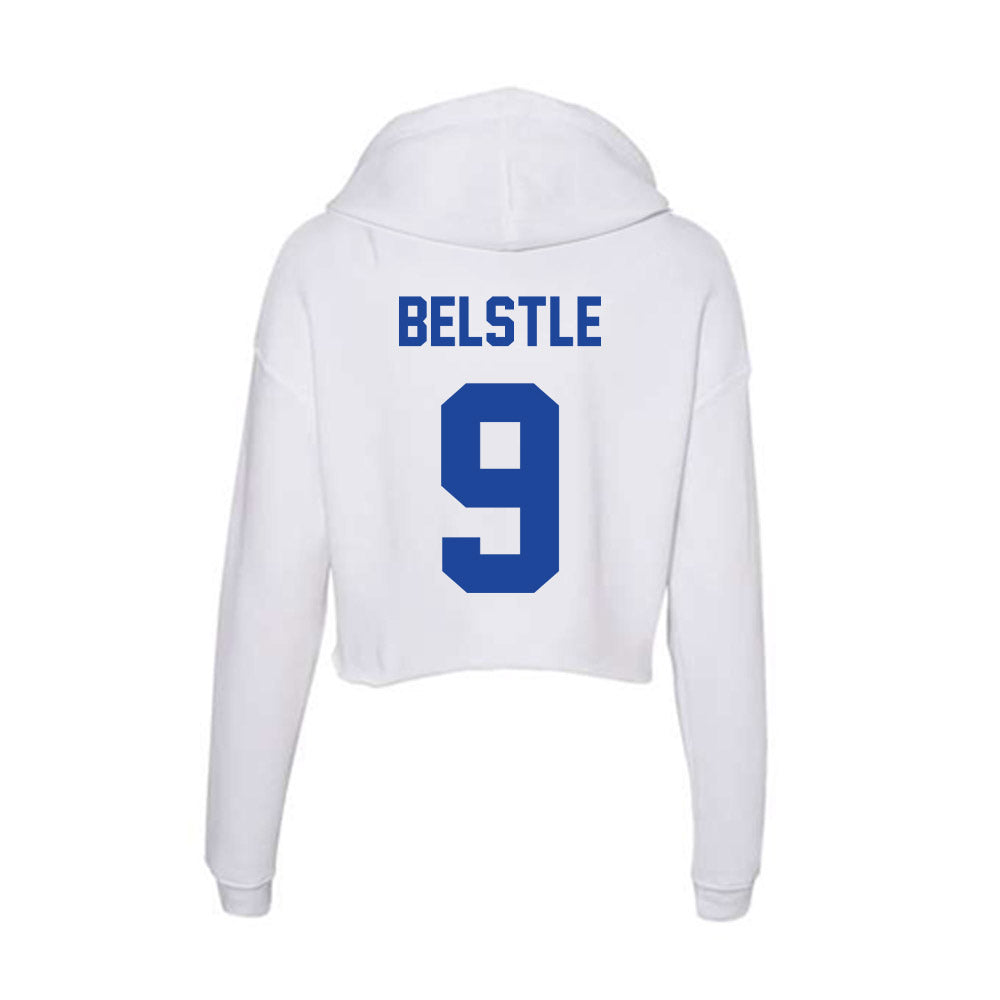 Georgia State - NCAA Softball : Brynn Belstle - Women's Crop Fleece Hoodie-1